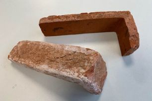 Pièce d'angle Patina Stone red